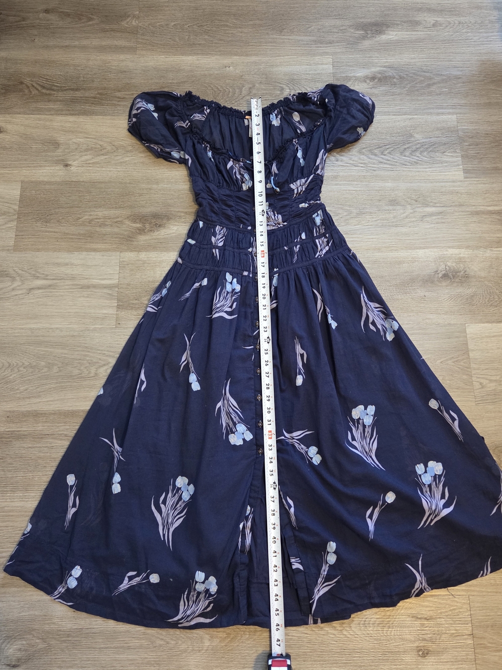 Free People - Complete Me Midi Dress Size S - Picture 4 of 8